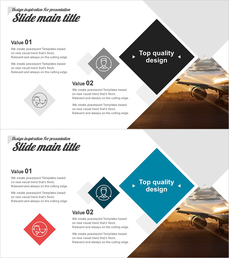 비즈니스 가치 전달을 위한 슬라이드 디자인 – 최상 품질