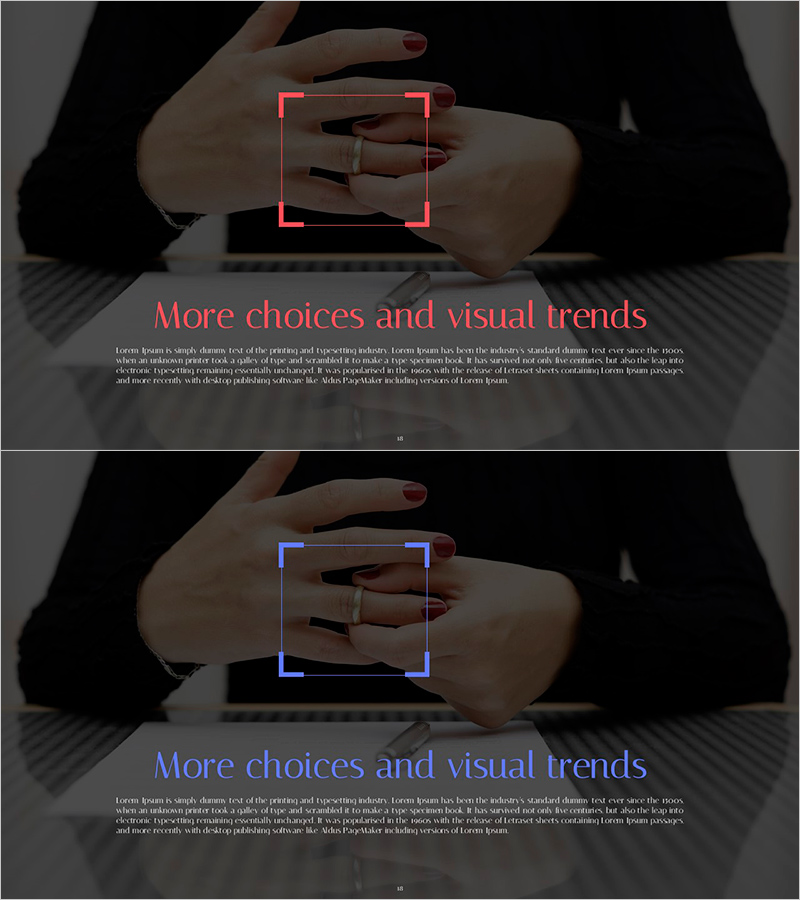 포착 그래픽으로 메시지 전달 – 걱정과 불안