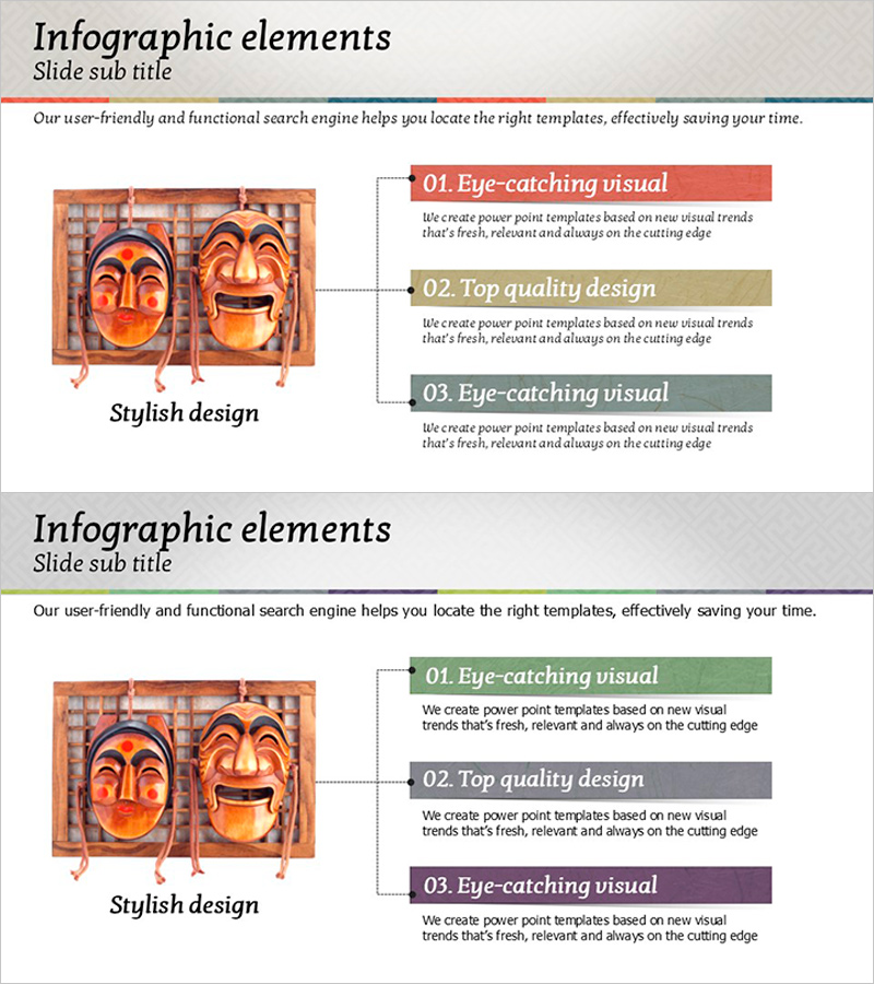 한국 전통 탈과 확산 다이어그램