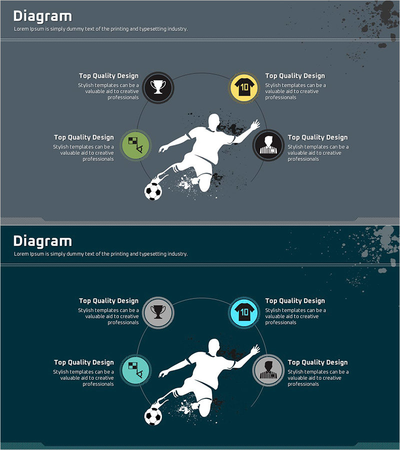 경기 일러스트와 다이어그램 – 스포츠 비전과 전략