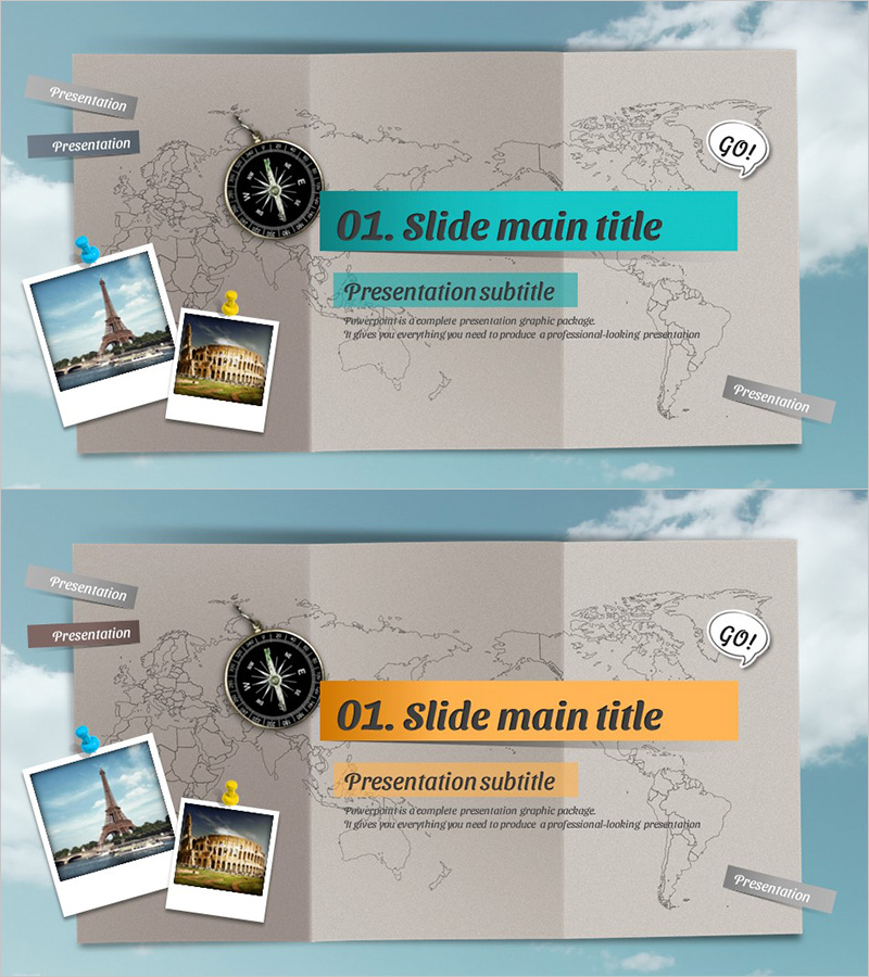 해외여행 와이드 템플릿 – 여행의 설렘을 담다