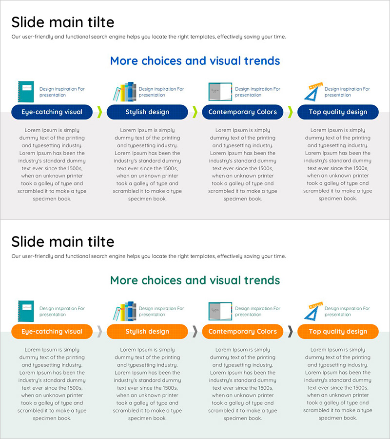 체계적인 학습 방법을 시각화한 슬라이드