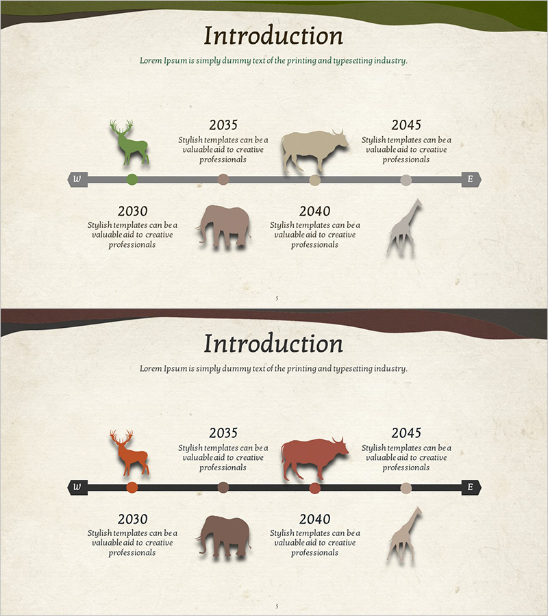 자연 동물 회사연혁 다이어그램 – 클러스터 형태