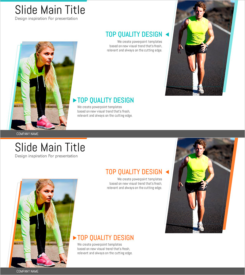 준비 운동 안내 슬라이드 템플릿 - 효과적인 프로그램 소개