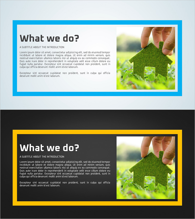 회사개요 친환경 집 블루 옐로우