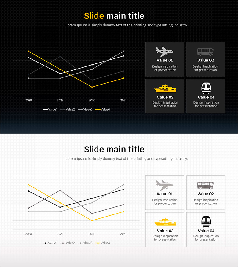 라인 차트로 데이터 트렌드 분석 – 전문성과 시각적 영감
