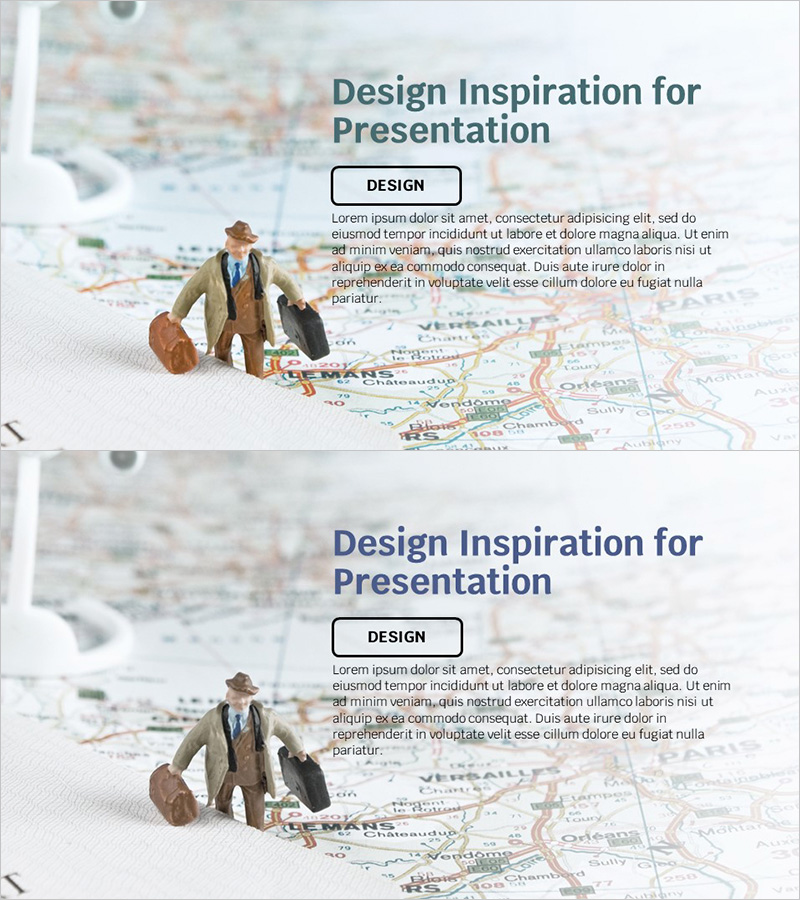 여행지도 텍스트 페이지 – 사업진행의 표준