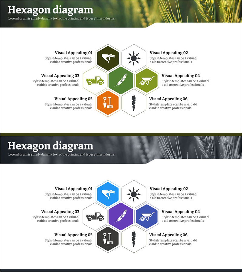 농업 발전을 위한 기술개발 전략 폐쇄 다이어그램
