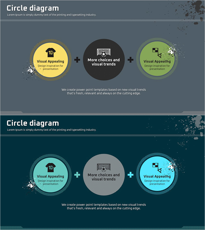 Visualizing Sports Strategy and Goals with Diagram Slides