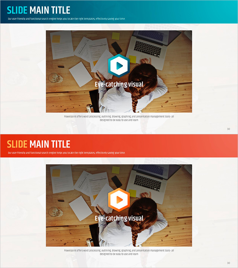 사례 동영상 시청 – 효과적인 비주얼 프레젠테이션