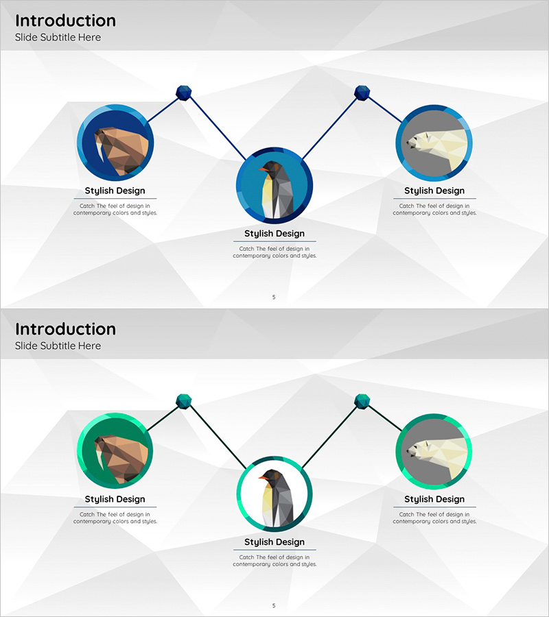 북극사업 대표자 소개 다이어그램 – 디자인의 혁신