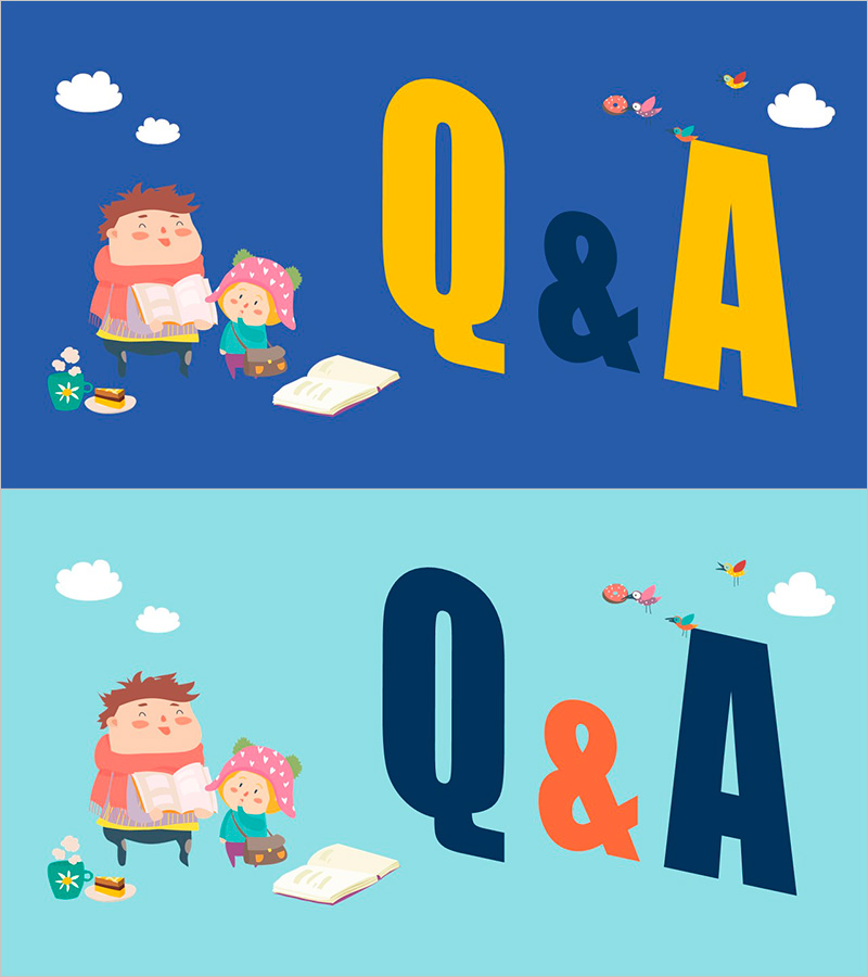 Q&A 템플릿 – 반가운 소통의 시작