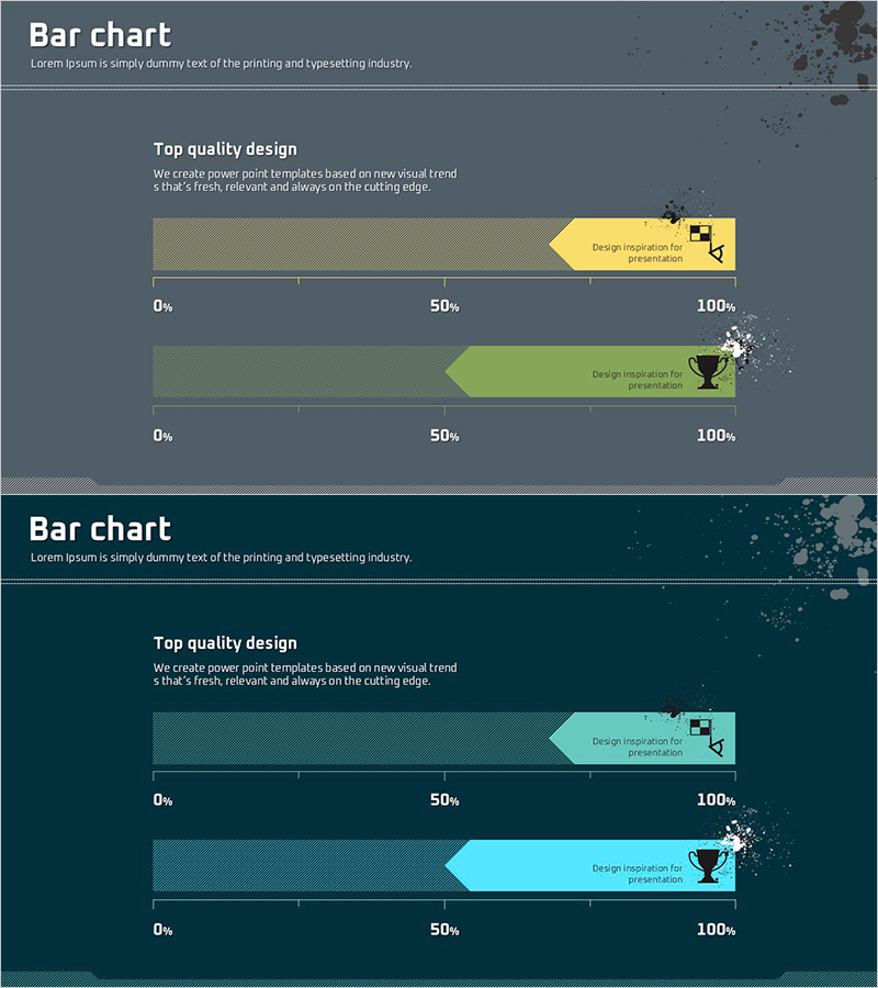 경기에 대한 화살표 차트 – 직관적인 데이터 시각화