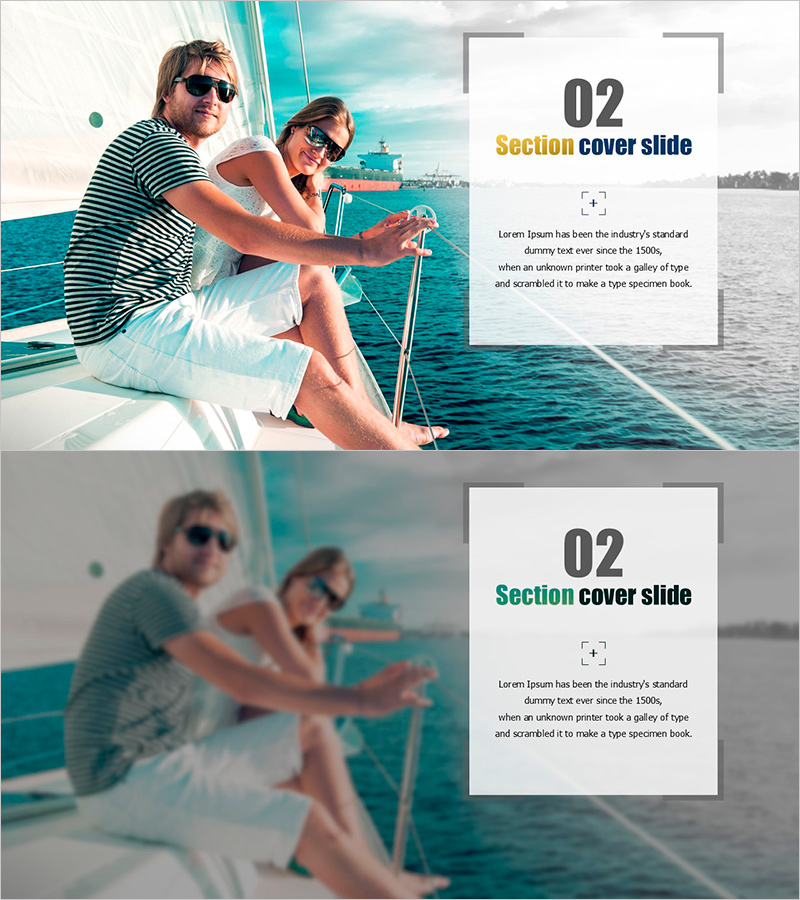 프레임 템플릿 간지02 – 섹션 커버 슬라이드