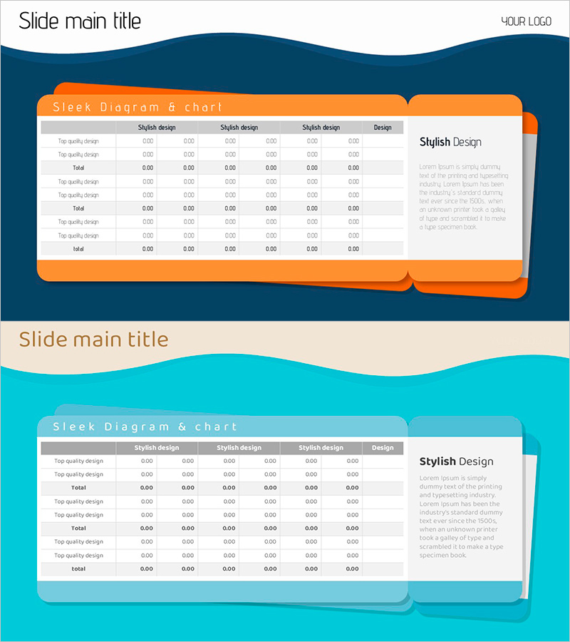 티켓 일러스트 테이블 – 예산 계획을 시각화하다