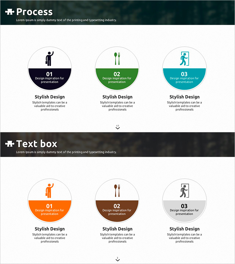 3가지 방법 안내 슬라이드 – 사업 추진 전략