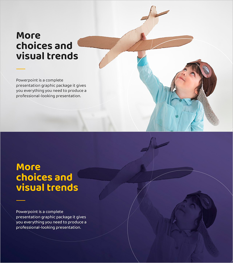 비행기 장난감을 가지고 노는 아이 – 즐거움과 상상력