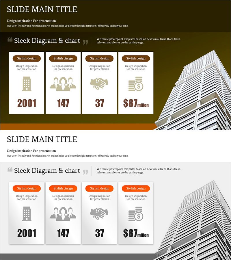 친환경 기업의 회사개요 PPT – 지속 가능한 비전