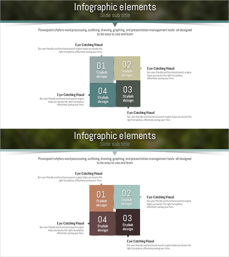 자연환경 단계별 일정계획 인포그래픽