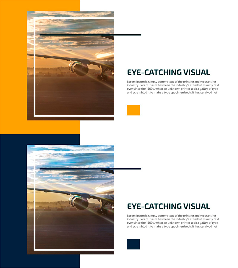 여행 투어 텍스트 – 눈길이 끄는 비주얼