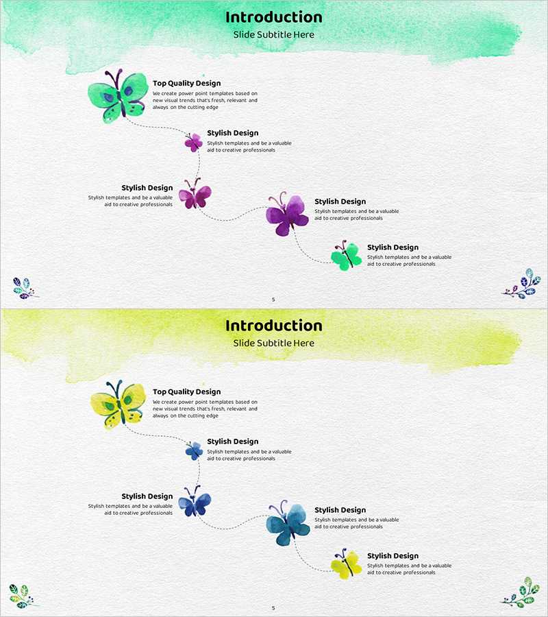 수채화 나비 회사연혁 – 사업비전 및 추진전략