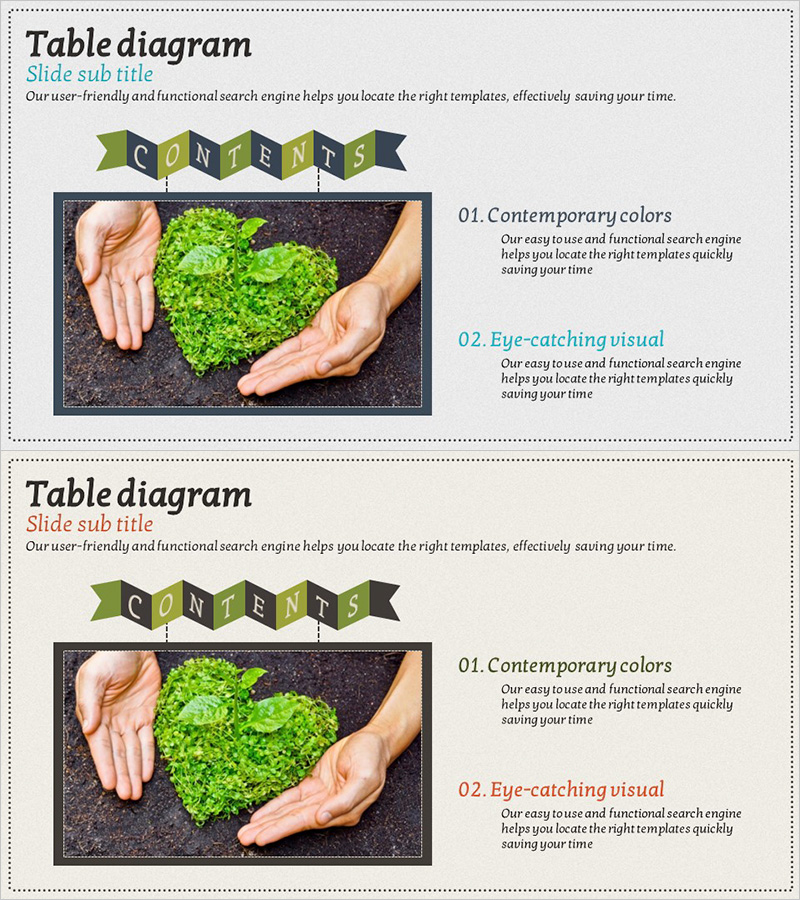 사업 소개 다이어그램 – 비전과 전략 제시