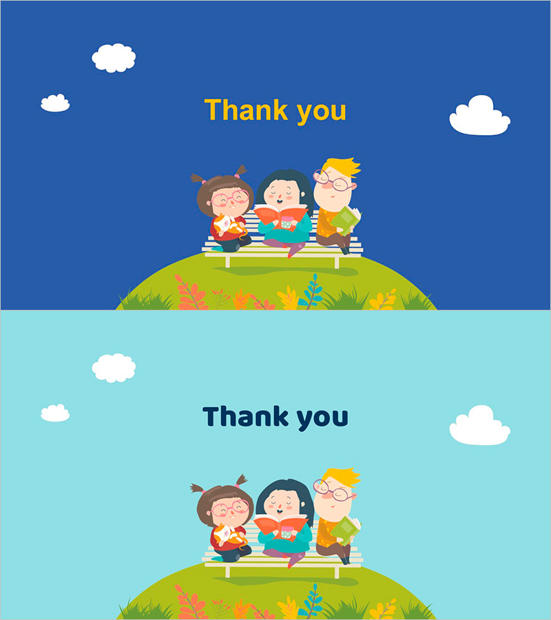 아이들과 함께하는 엔딩 슬라이드 – 참여와 즐거움을 담은 마무리