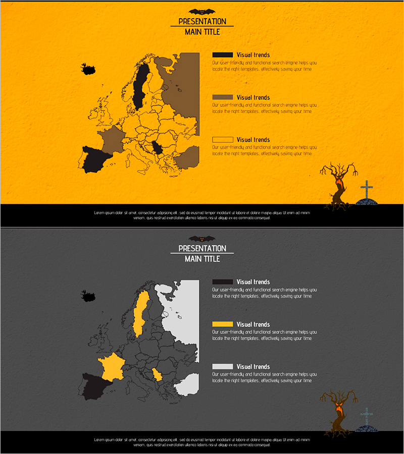 타겟 지역 조사를 위한 효과적인 시각화 슬라이드 – 성공적인 마케팅 전략