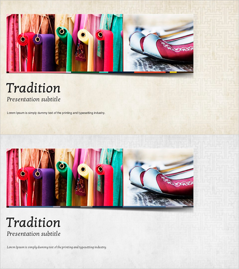 전통 문화 템플릿 표지 – 우리의 유산을 담다