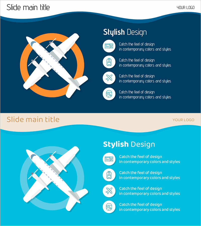 비행기 안전 수칙 프레젠테이션 – 신뢰와 안전의 메시지