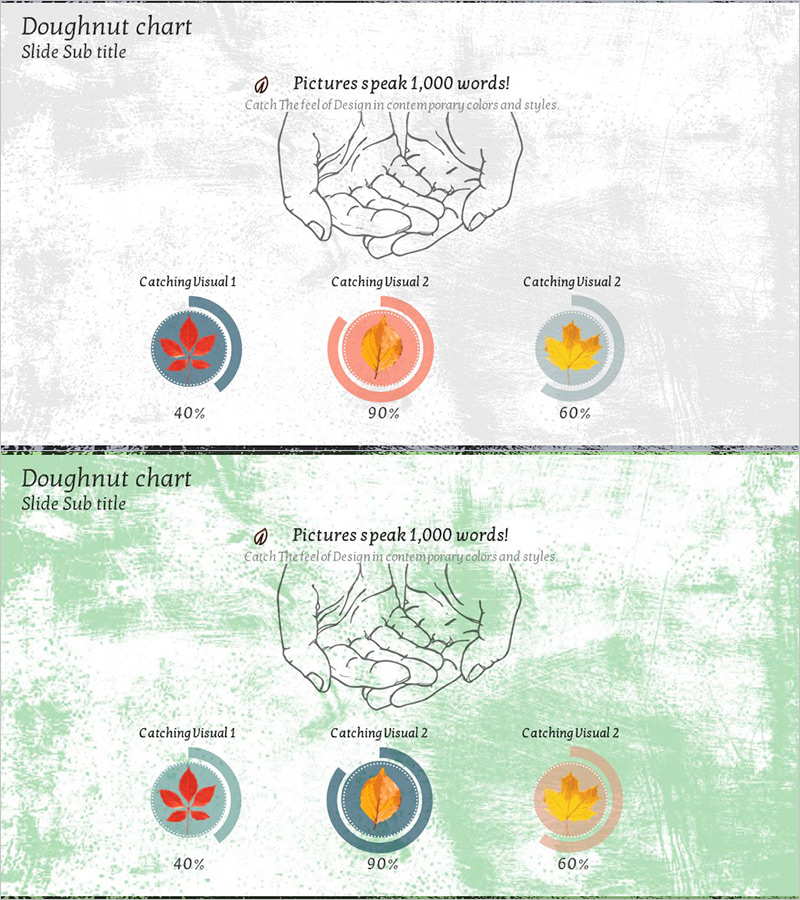 Palm Donut Chart – Market Share and Data Visualization
