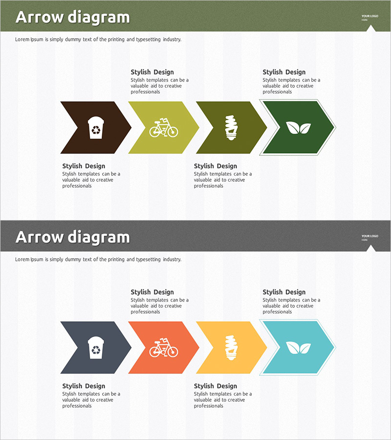재생에너지 업무 프로세스 화살표 아이콘