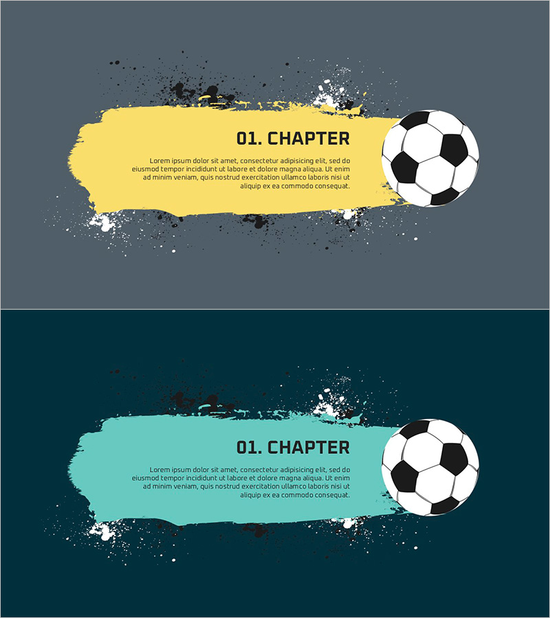 Football Game Template Chapter – Capturing Dynamism