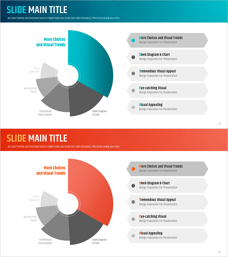 단계별 강조 프로세스 슬라이드 - 운영계획 및 혁신 촉진