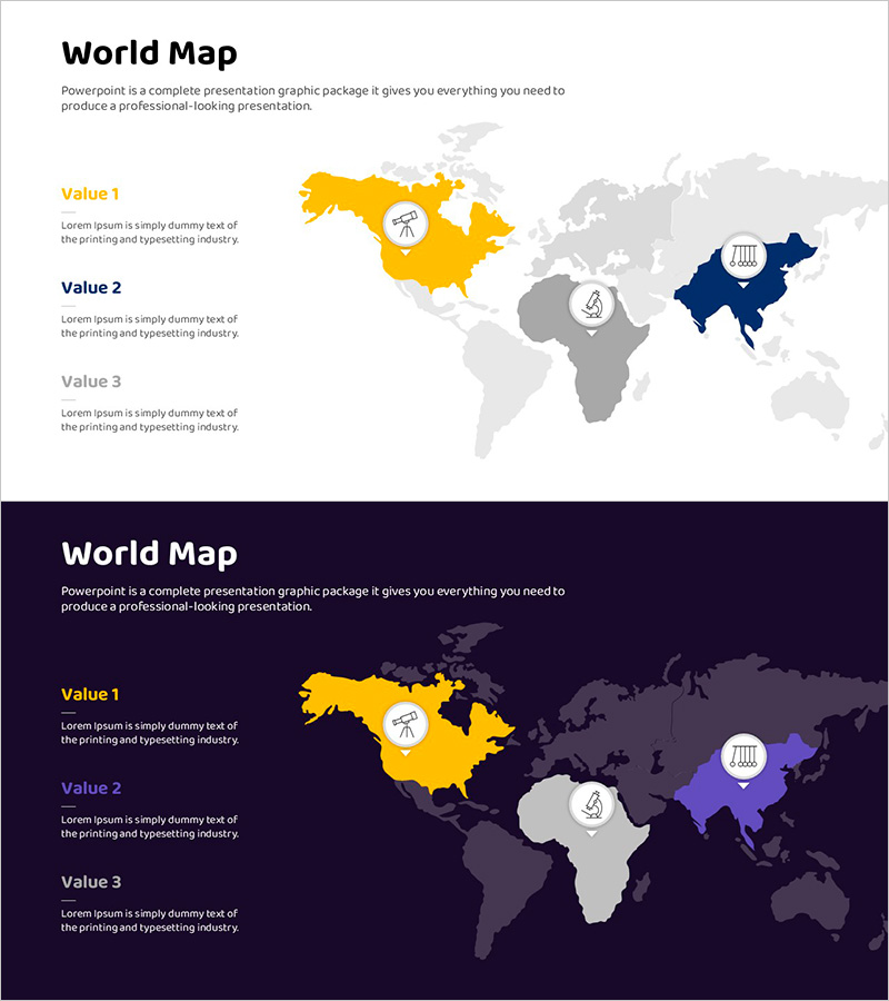 과학기술 및 관측 타겟시장 – 시장 분석 슬라이드