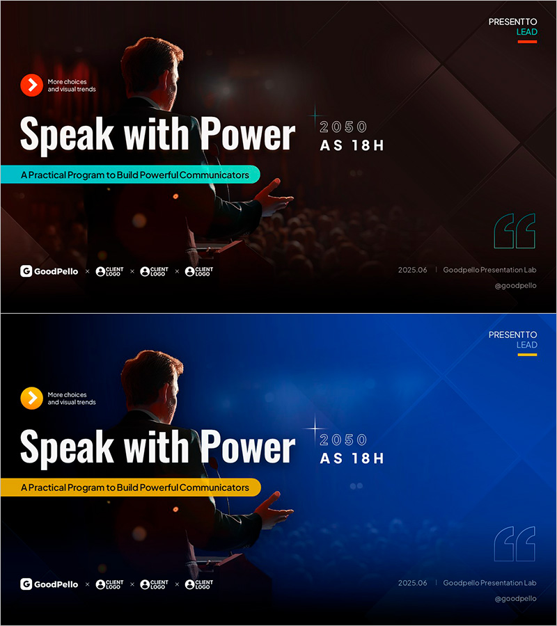 말의 힘을 키우는 스피치 프로그램 표지 – 강력한 발표자를 위한 실용 프로그램