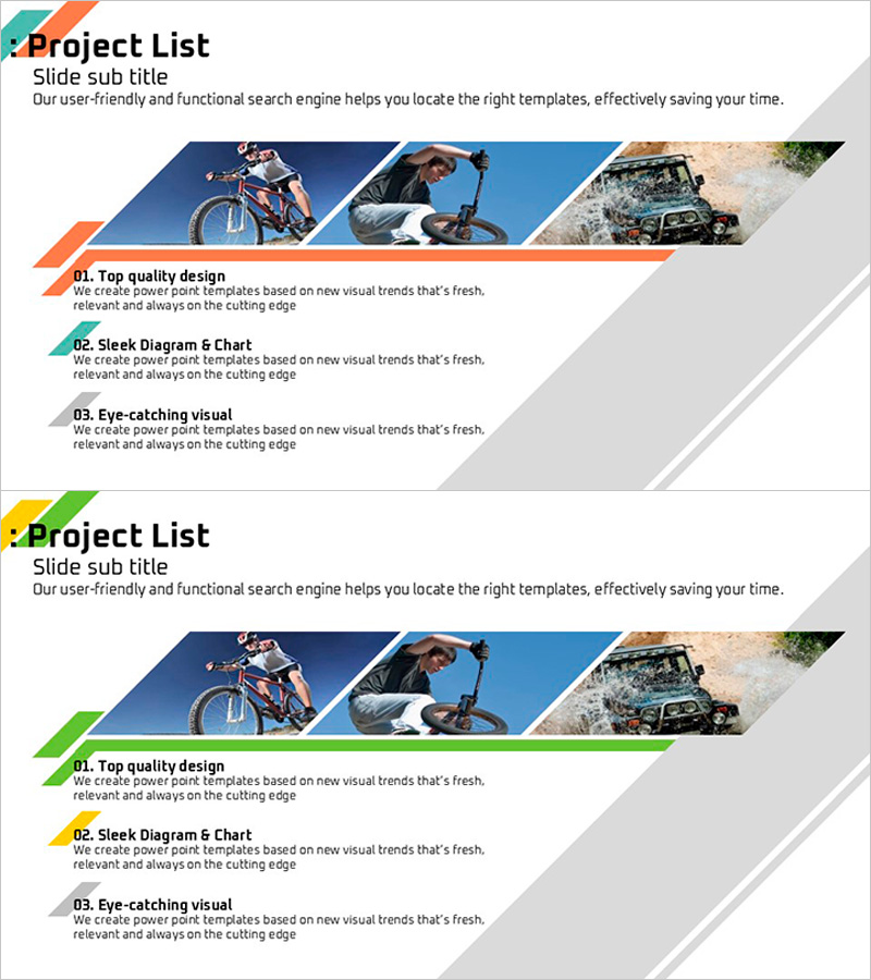 스포츠 활동 리스트 – 효율적 서비스 계획