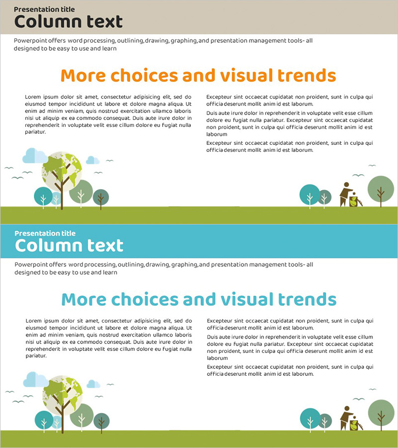 탄소중립 회사개요 슬라이드 – 지속 가능한 기업을 위한 비전