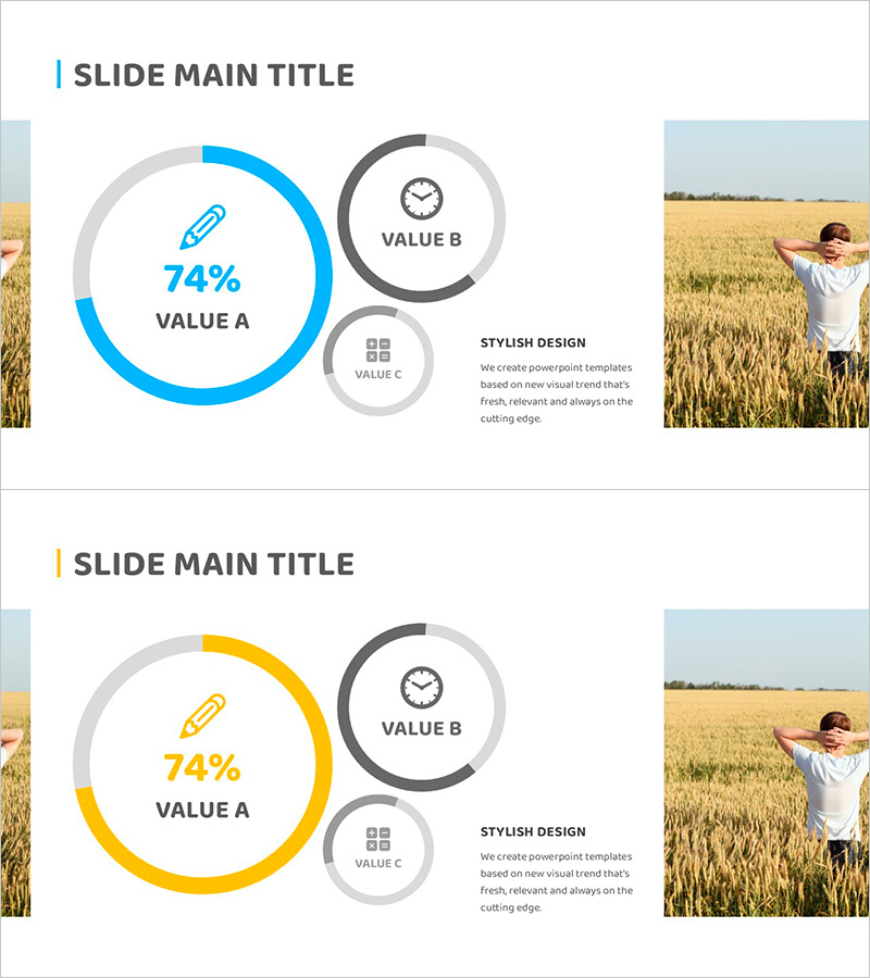 학습 목표 달성률 시각화 – 목표 없음과 성장