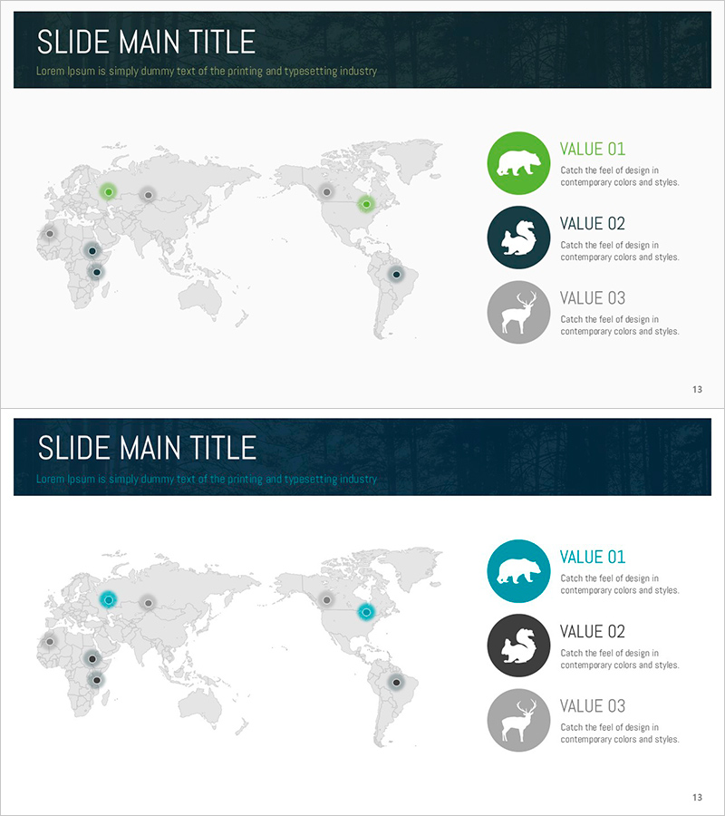 동물 분포 맵 – 시장 및 경쟁사 분석