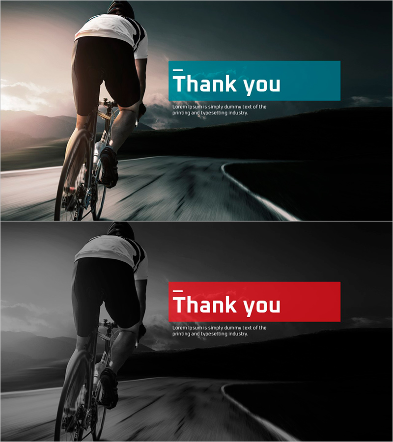 레이서 템플릿 엔딩