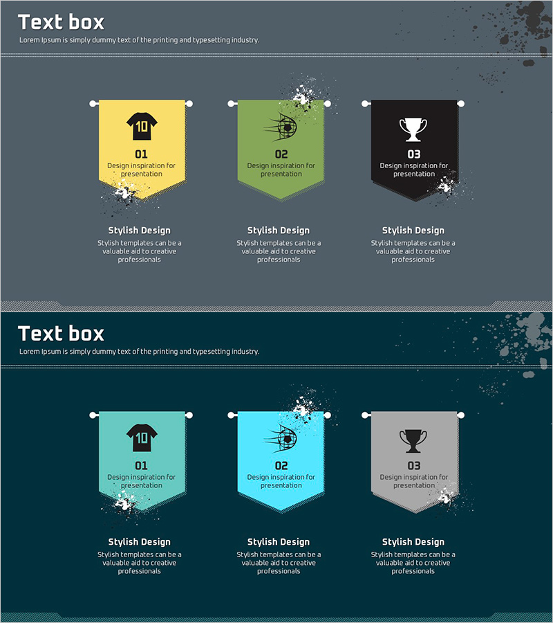 Sports Game Guide PowerPoint Slide – Bold Design for Guidance
