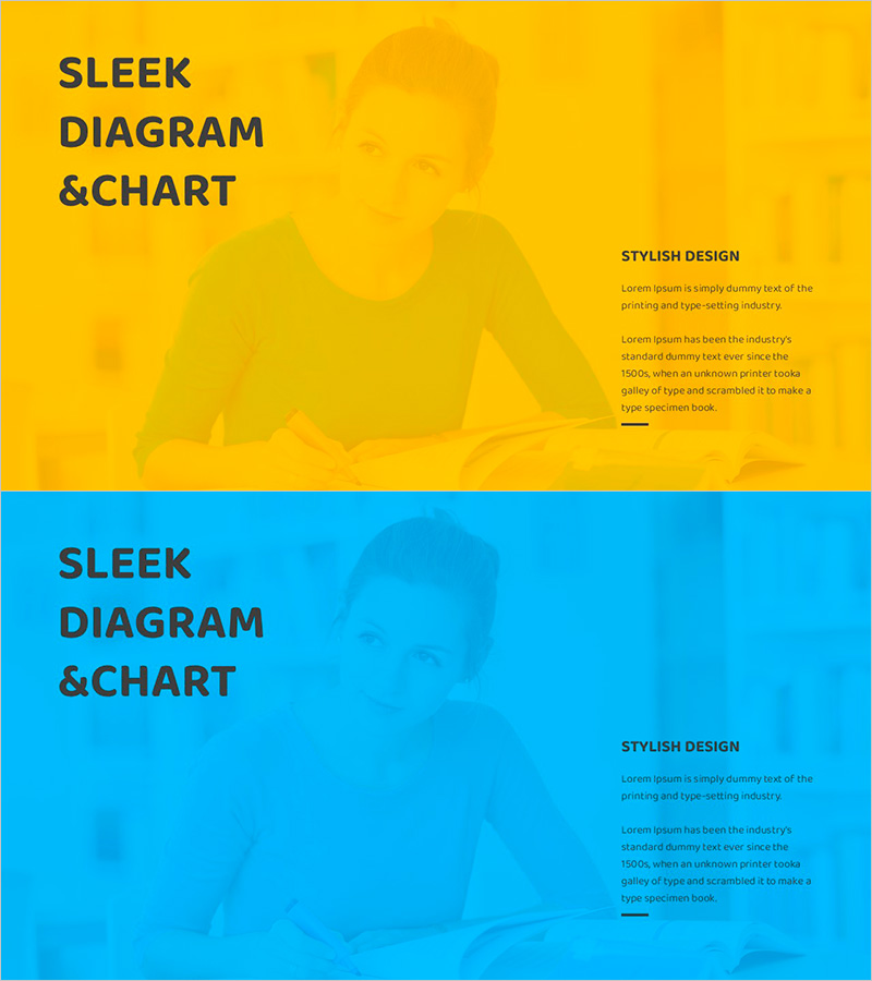 노력 메시지 – 성공을 향한 아웃트로 슬라이드