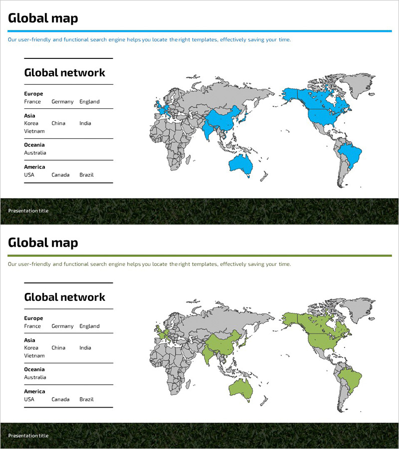 글로벌 세계지도를 활용한 목표 시장 전략