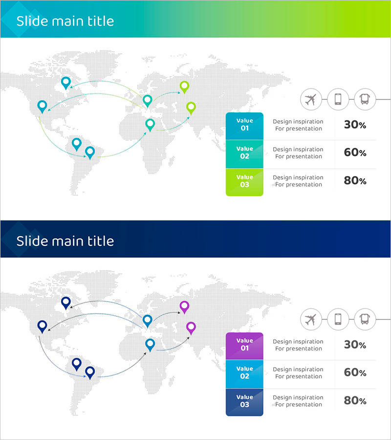 뻗어나가는 화살표 맵으로 보는 유통 전략 - 시장 분석