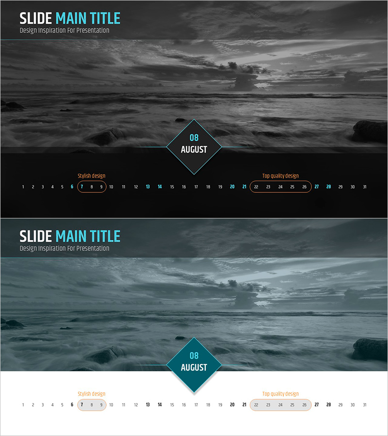 사업관리 프레젠테이션 템플릿 – 체계적이고 전문가적인 디자인
