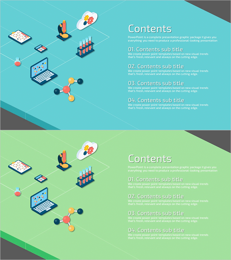 창의적인 과학 실험 일러스트 목차