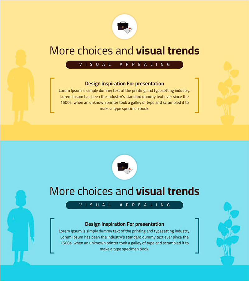 재판 문서의 증거를 시각화한 PPT 슬라이드