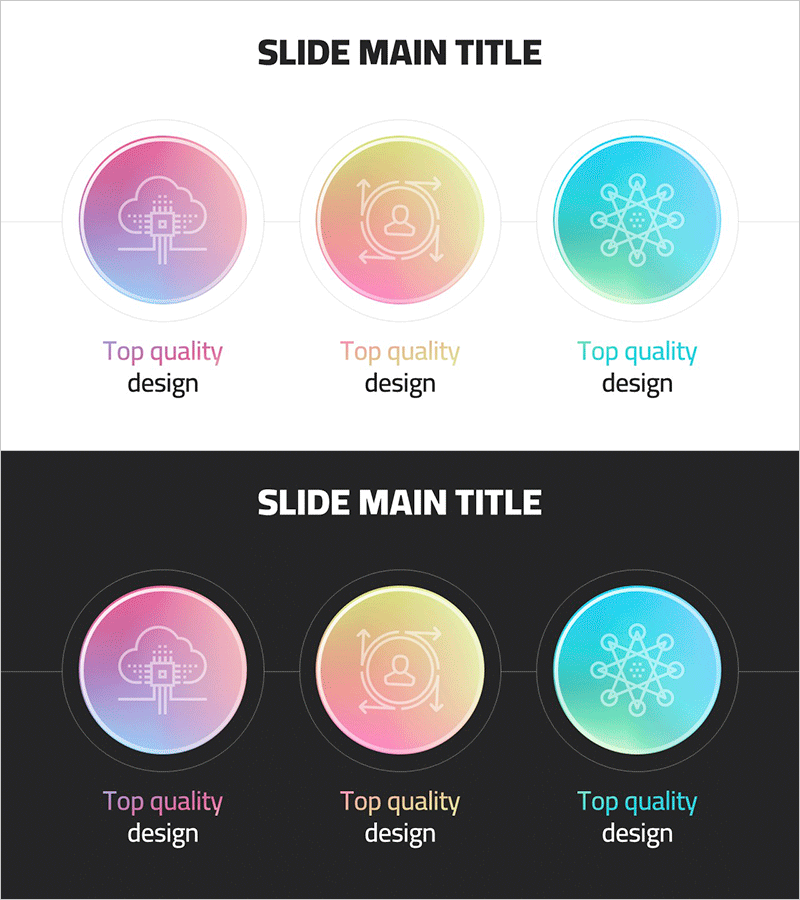 인공지능 핵심역량 다이어그램 – 사업비전 및 전략