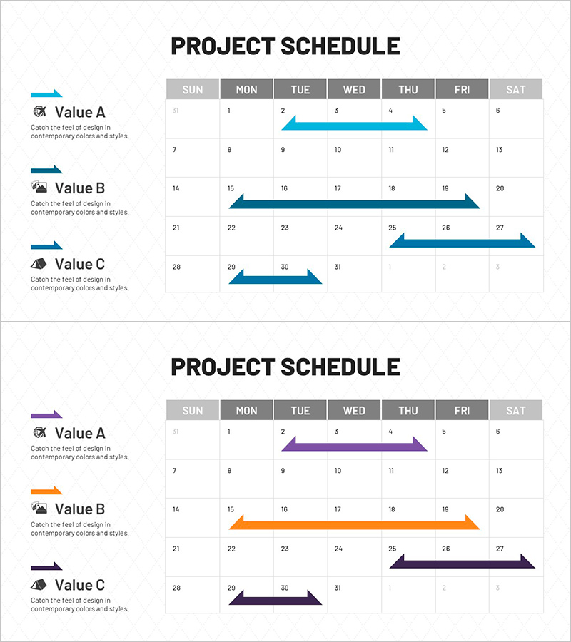 야영 일정 계획 – 다이어그램을 통한 명확한 스케줄